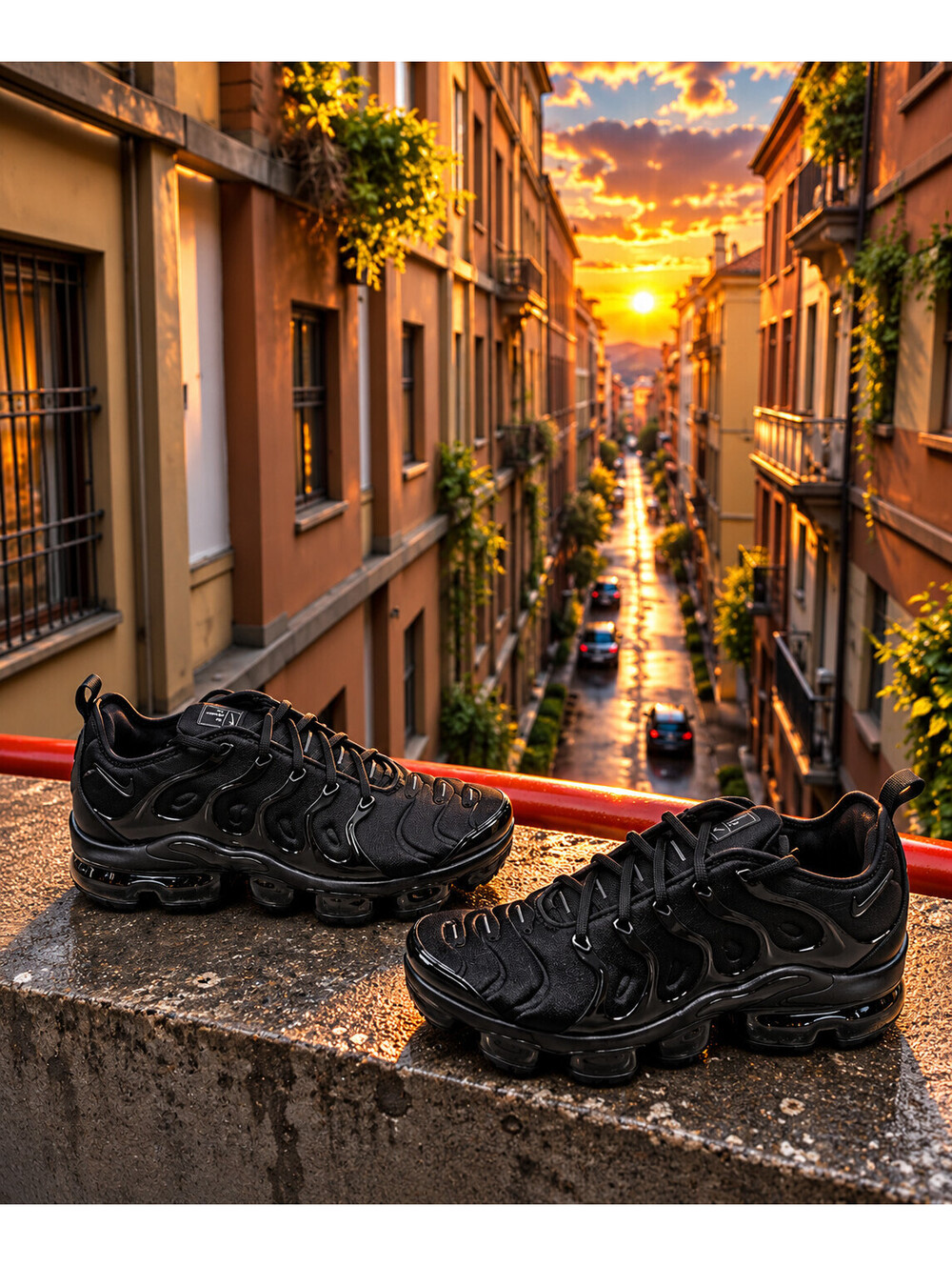 👀NIKE AIR VAPOR MAX PLUS TRIPLE BLACK SIZE 11 SKU# 924453-004 BRAND NEW!